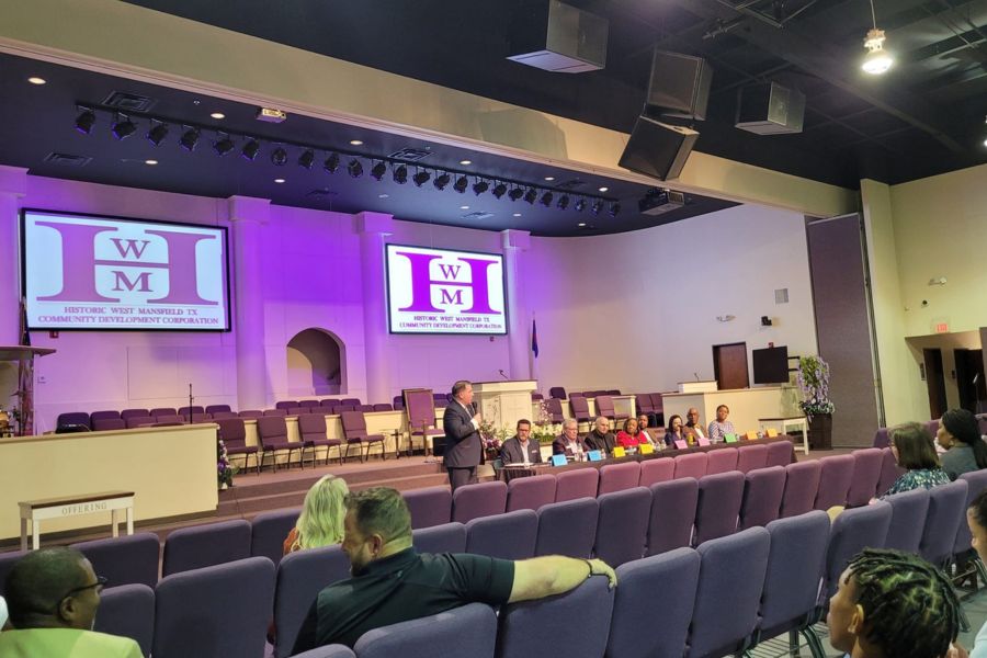 Historic West Mansfield TX Candidate Forum Event