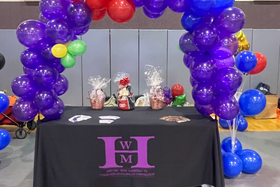 Historic West Mansfield TX CDC HBCU Fair Welcome Table