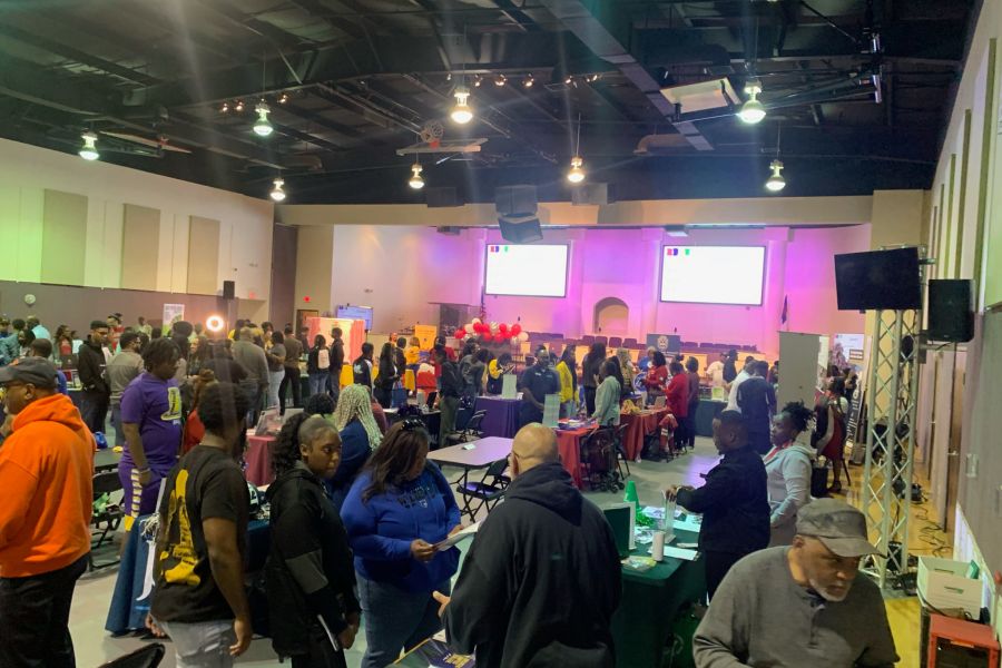Historic West Mansfield TX CDC HBCU Fair Attendees