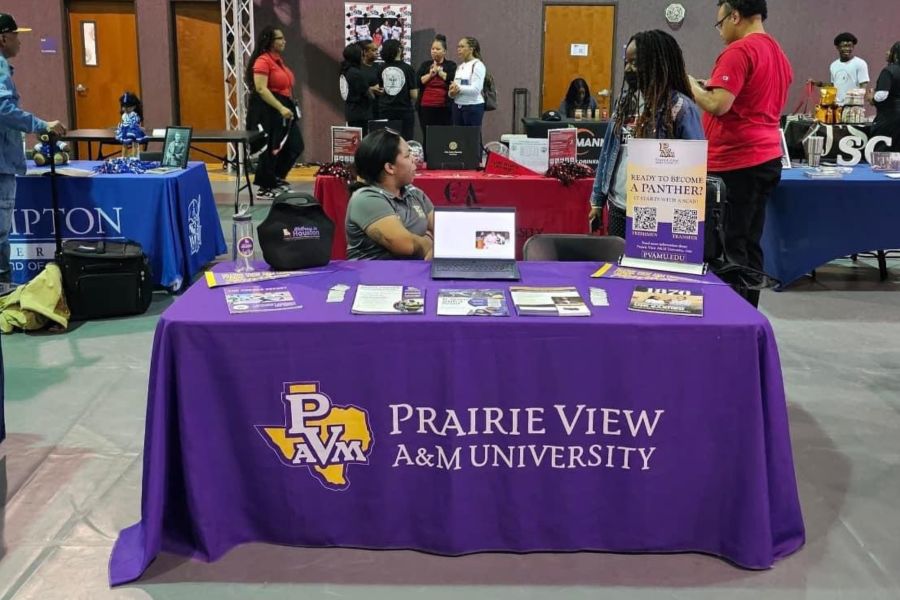 Historic West Mansfield TX CDC HBCU Fair Prairie View Table
